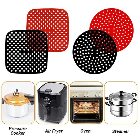 Reusable Silicone Air Fryer Mat