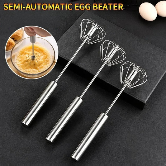 Semi-Automatic Egg Beater