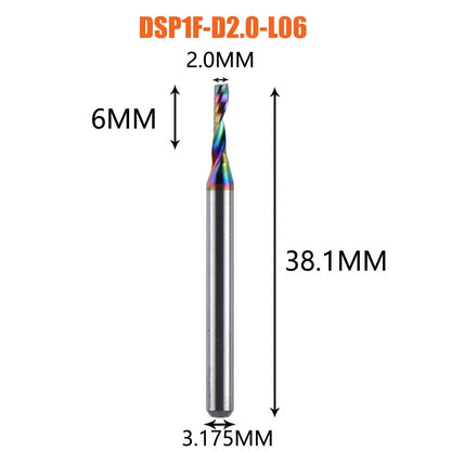 Carbide Spiral End Mill Bit