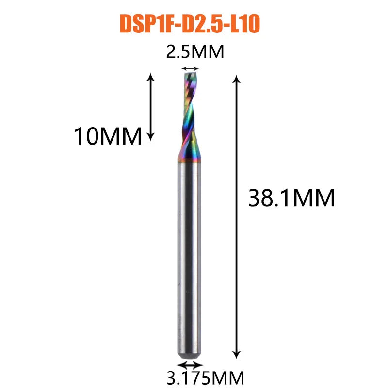 Carbide Spiral End Mill Bit