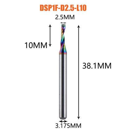 Carbide Spiral End Mill Bit