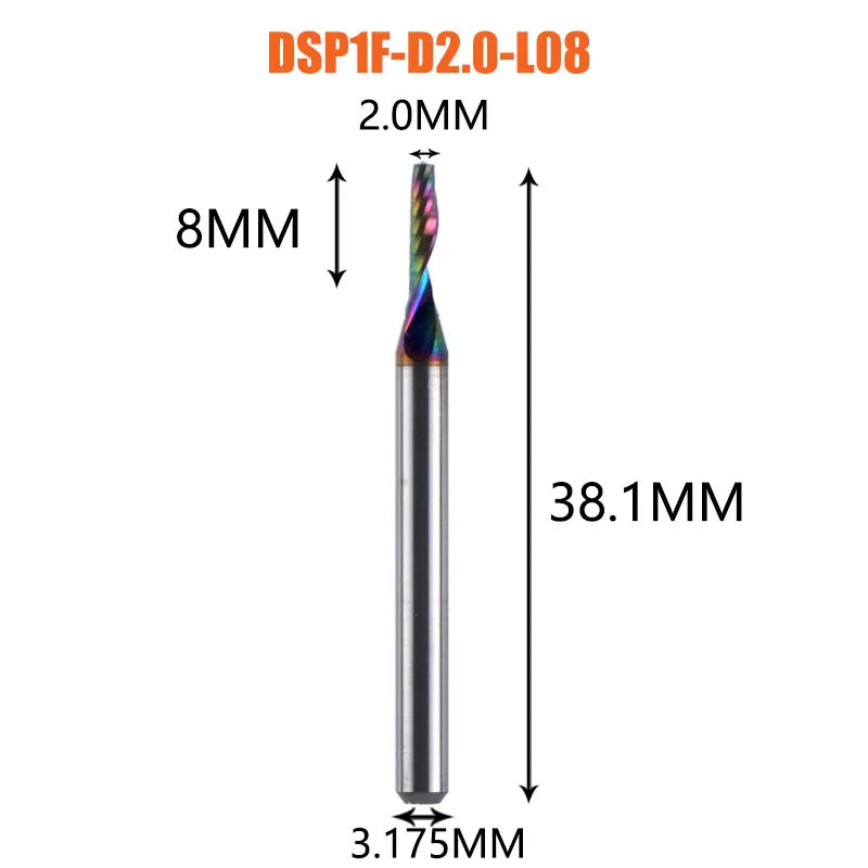 Carbide Spiral End Mill Bit