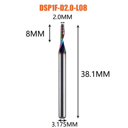 Carbide Spiral End Mill Bit