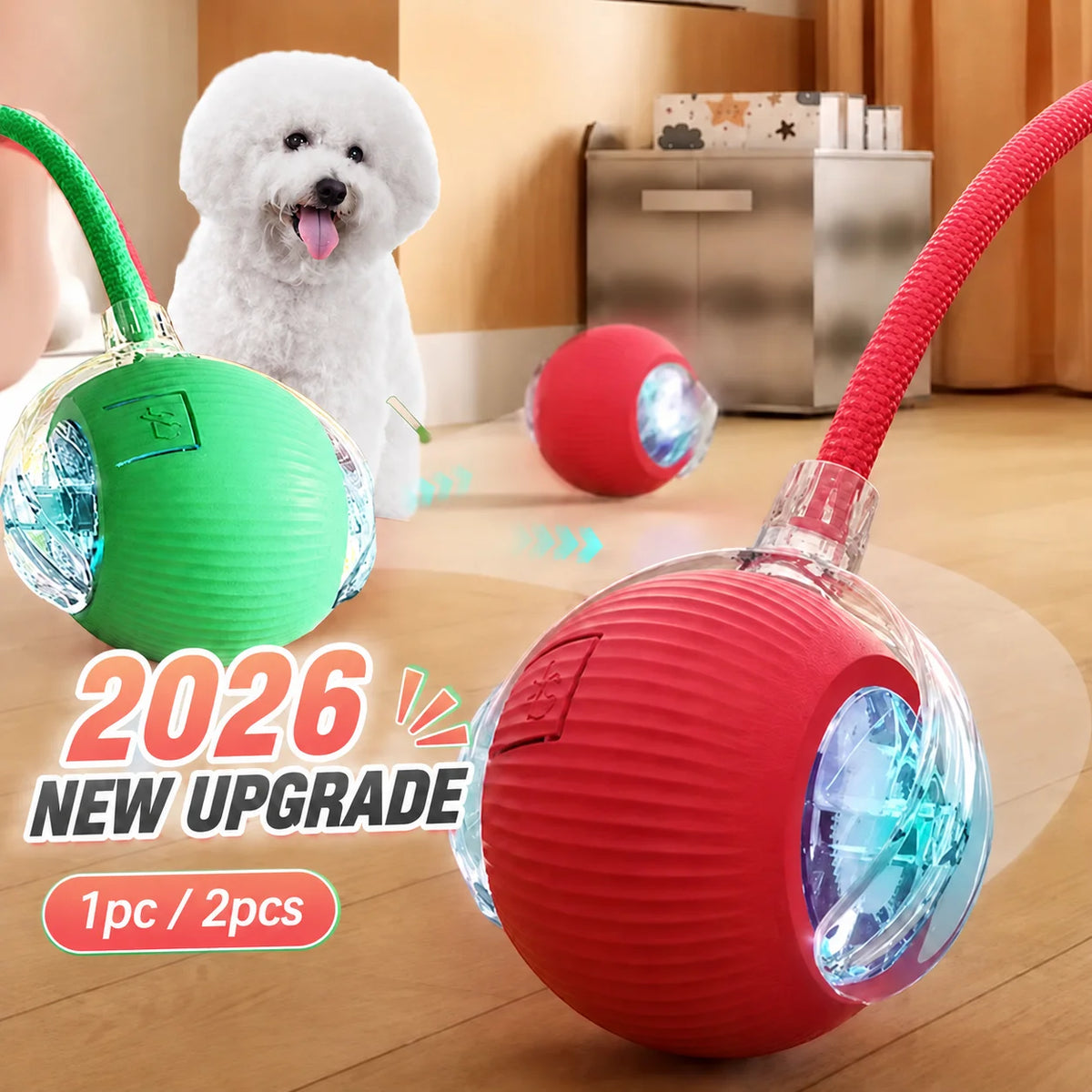 Rechargeable Interactive Dog Ball