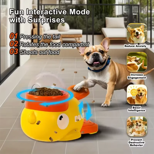 Interactive Puzzle Pet Feeder