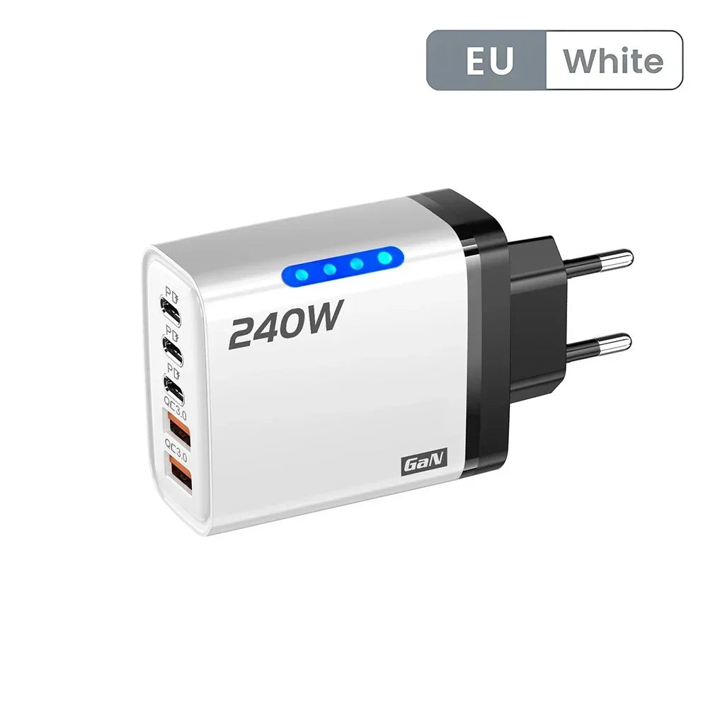 240W USB-C Fast Wall Charger