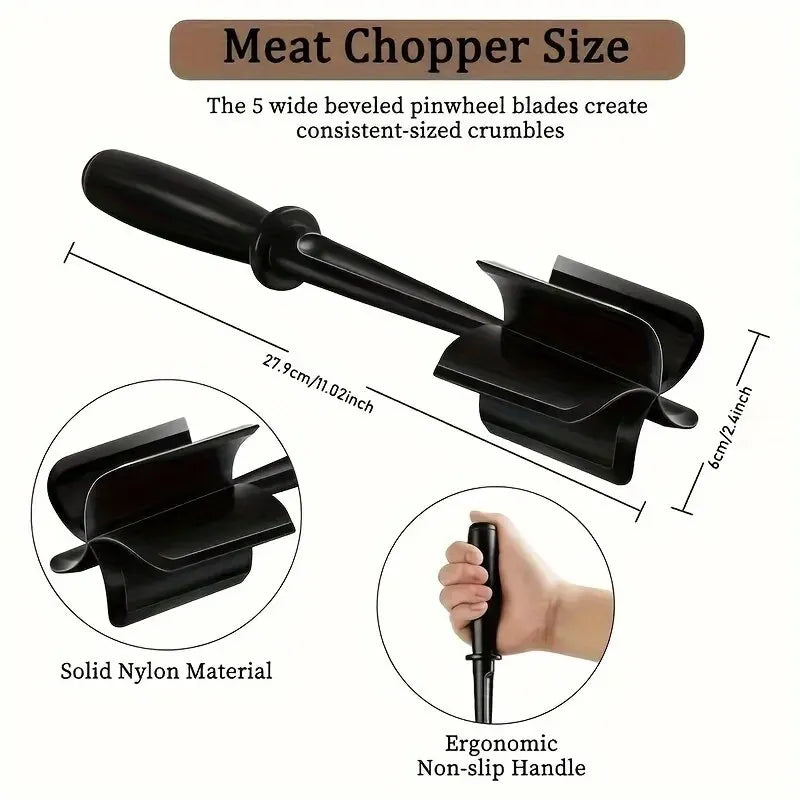 Handheld Meat Chopper & Masher
