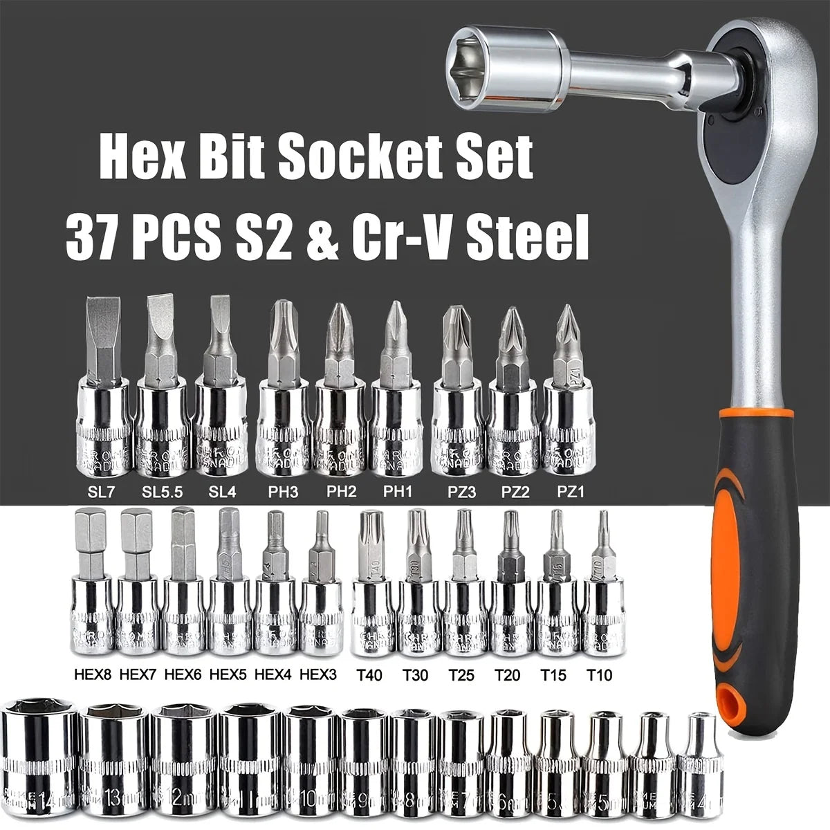 46-Piece Mechanic Tool Kit