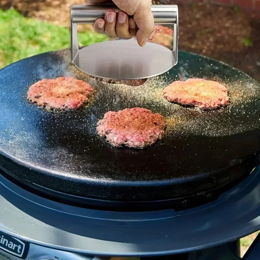 Stainless Steel Smash Burger Press