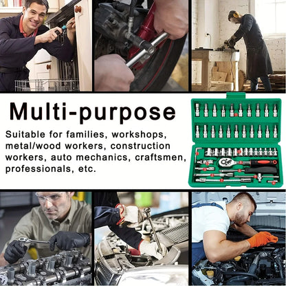 46-Piece Mechanic Tool Kit