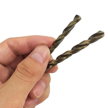 15-Piece Cobalt Twist Drill Set