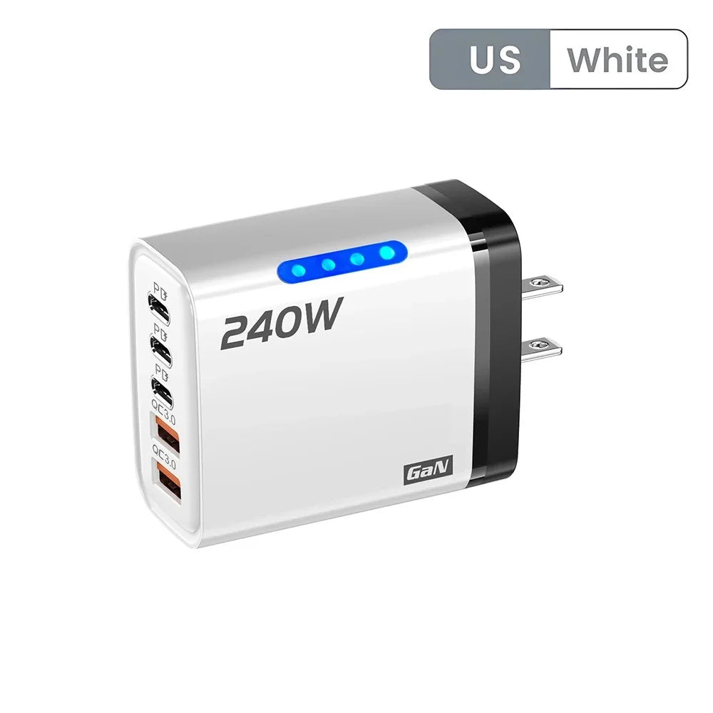 240W USB-C Fast Wall Charger