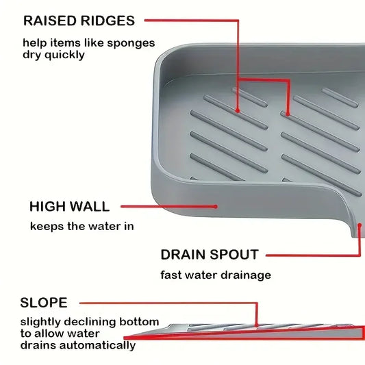 Silicone Kitchen Faucet Mat