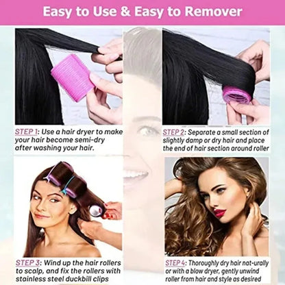 Easy Hair Curling Roller Set