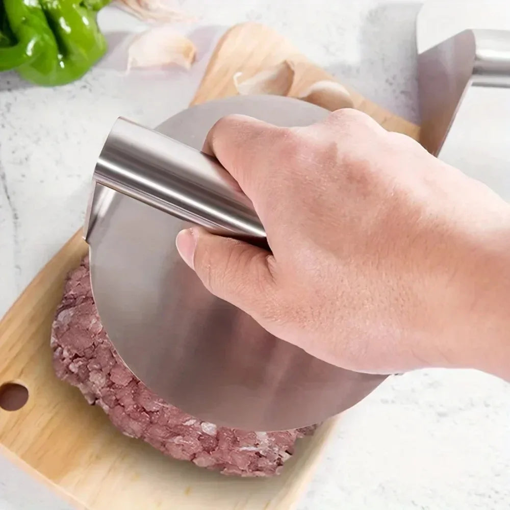 Stainless Steel Smash Burger Press