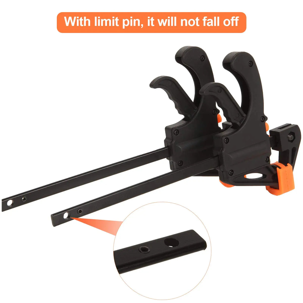 Quick-Release Woodworking Clamp Set