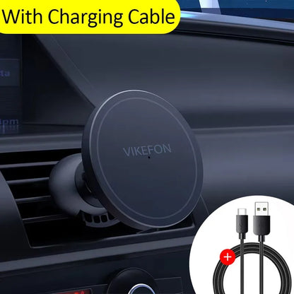 VIKEFON Magnetic Car Charger Mount