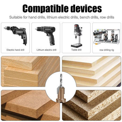 Blind Hole Step Drill Bit