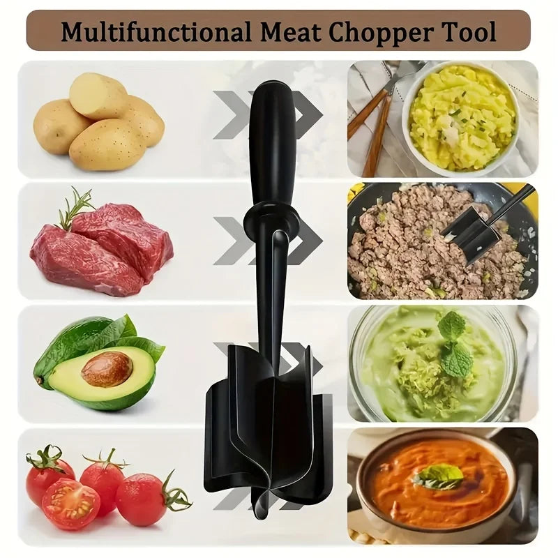 Handheld Meat Chopper & Masher