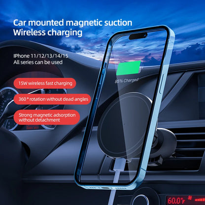 VIKEFON Magnetic Car Charger Mount