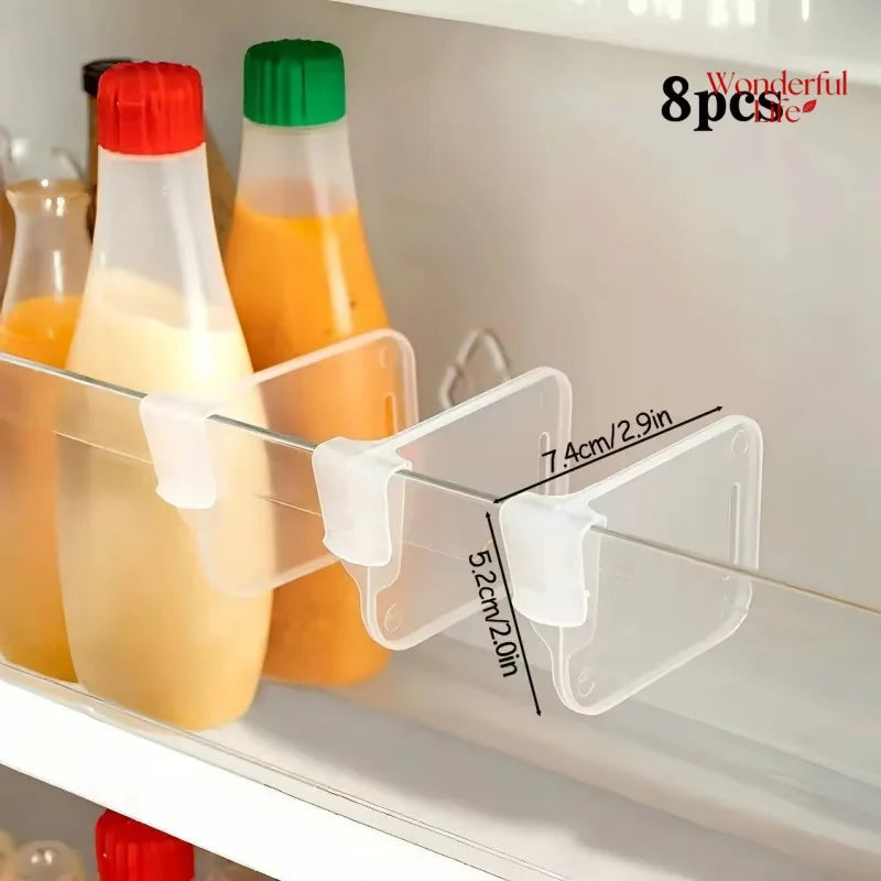 Adjustable Fridge Storage Divider Set