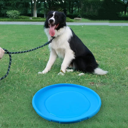 Silicone Flying Disc Pet Toy