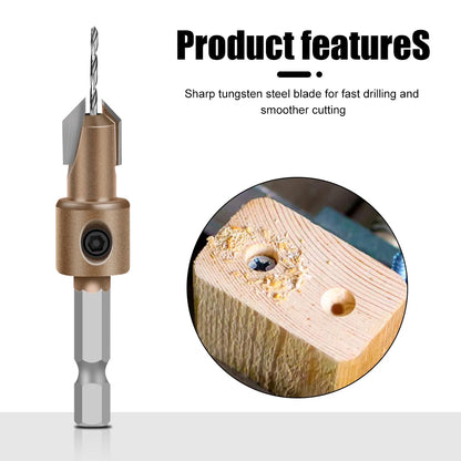 Blind Hole Step Drill Bit