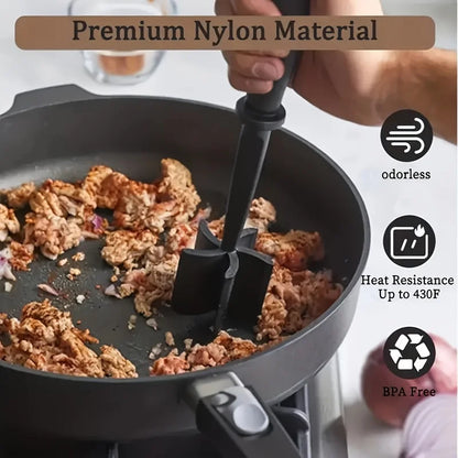 Handheld Meat Chopper & Masher