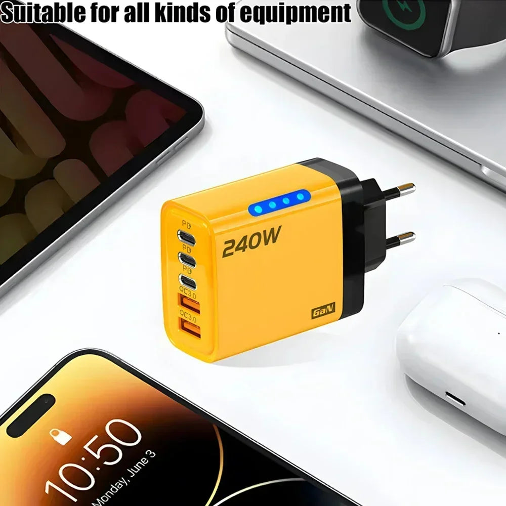 240W USB-C Fast Wall Charger
