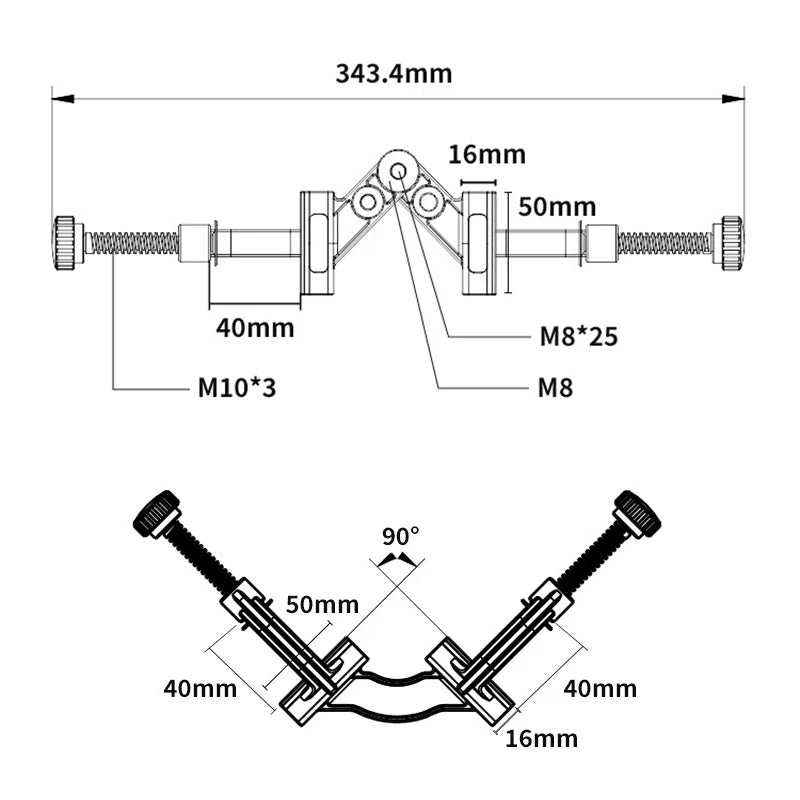 Stainless Steel Angle Clamp Holder