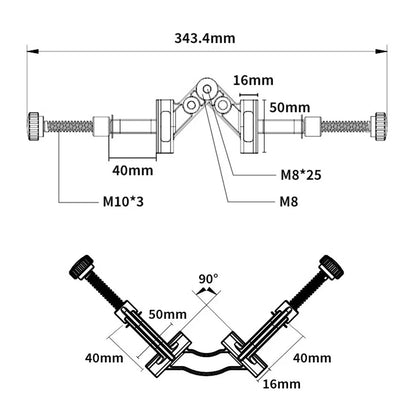 Stainless Steel Angle Clamp Holder