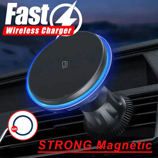 RGB Magnetic Car Wireless Charger