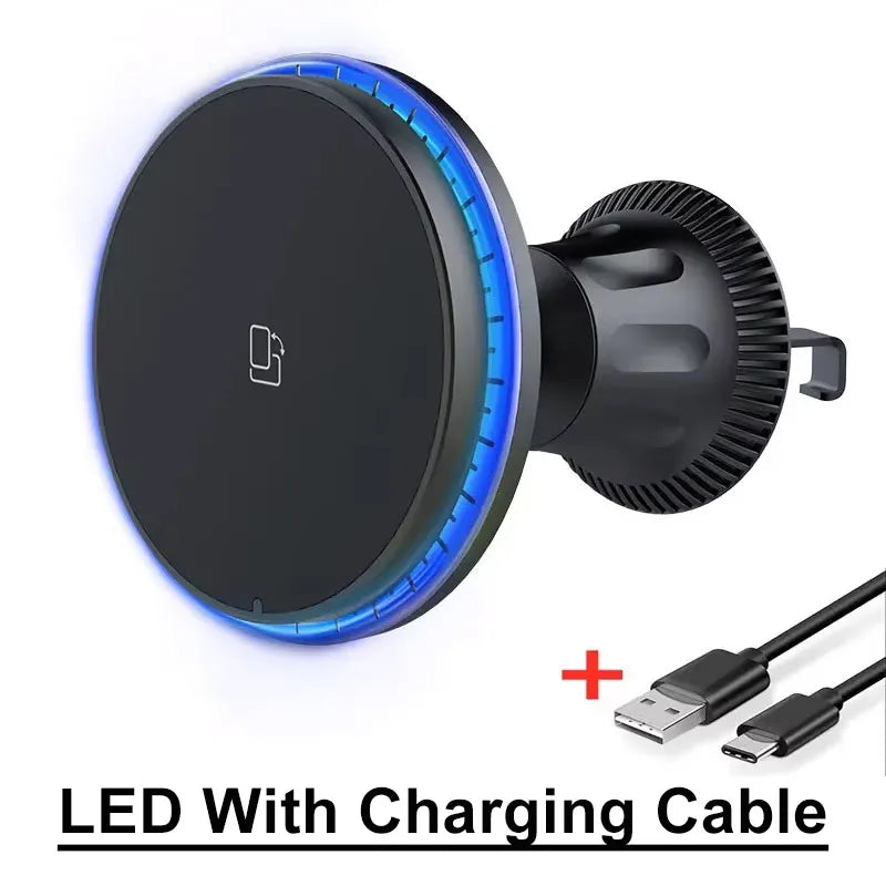RGB Magnetic Car Wireless Charger