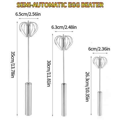 Semi-Automatic Egg Beater