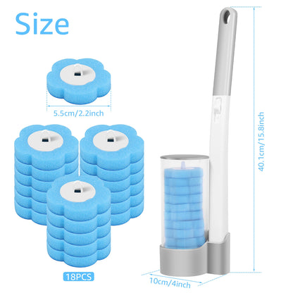 Toilet Brush with Replacement Heads