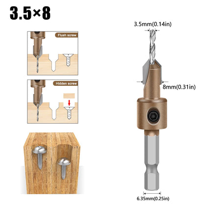 Blind Hole Step Drill Bit