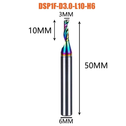 Carbide Spiral End Mill Bit