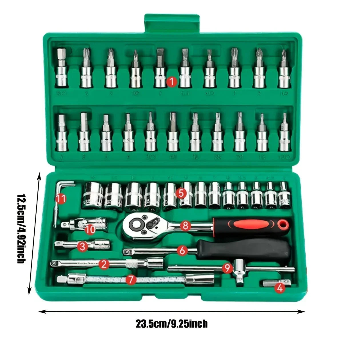 46-Piece Mechanic Tool Kit