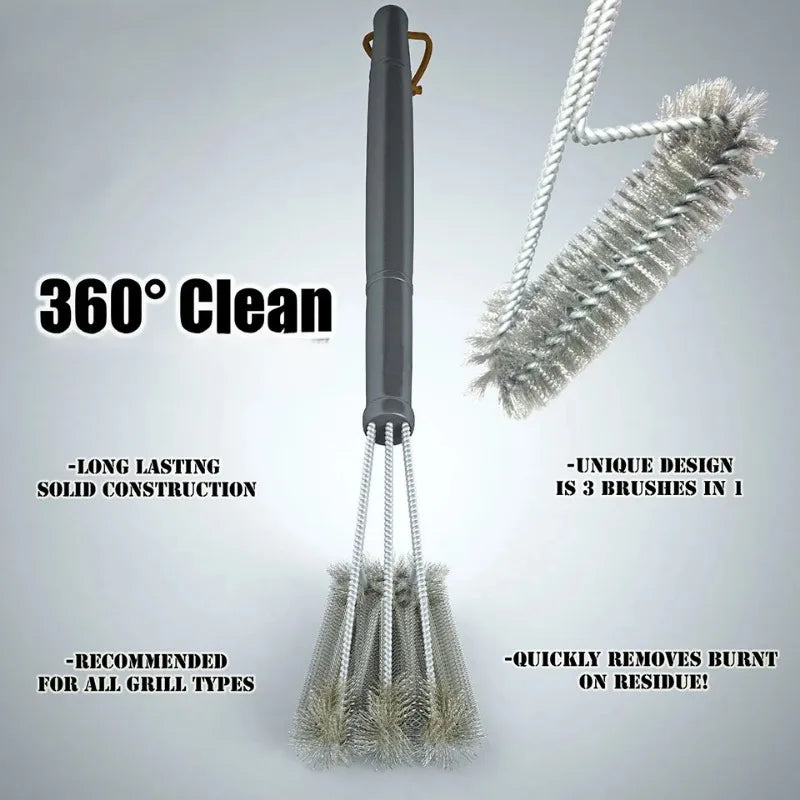 3-in-1 BBQ Grill Cleaning Brush
