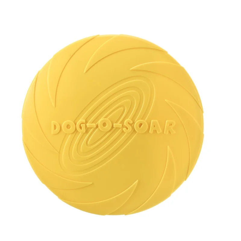 Silicone Flying Disc Pet Toy