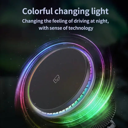 RGB Magnetic Car Wireless Charger
