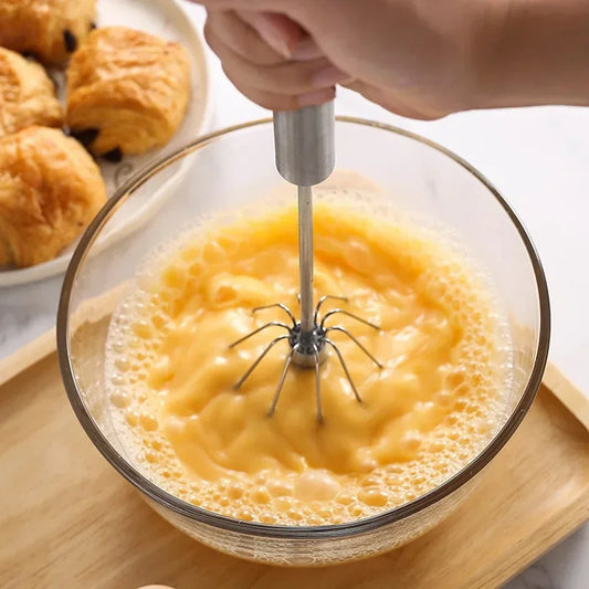 Semi-Automatic Egg Beater