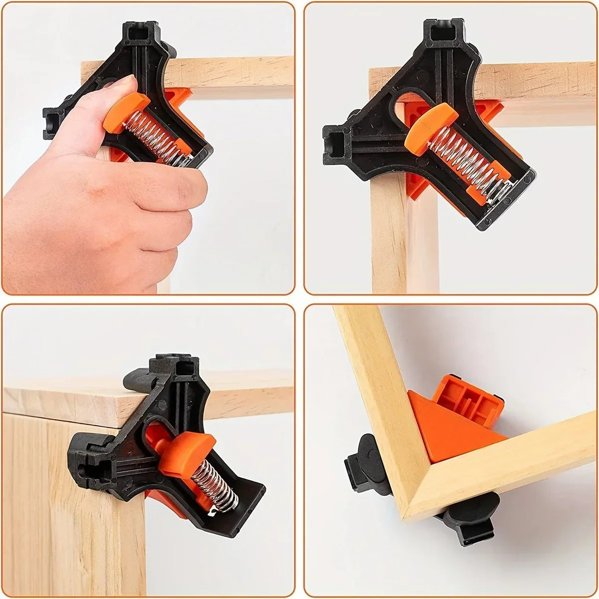 Spring-Loaded Corner Clamps (2-Pack)