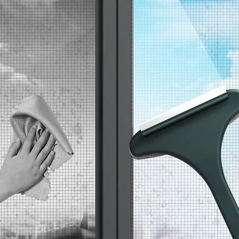 Dual-Use Window & Screen Brush