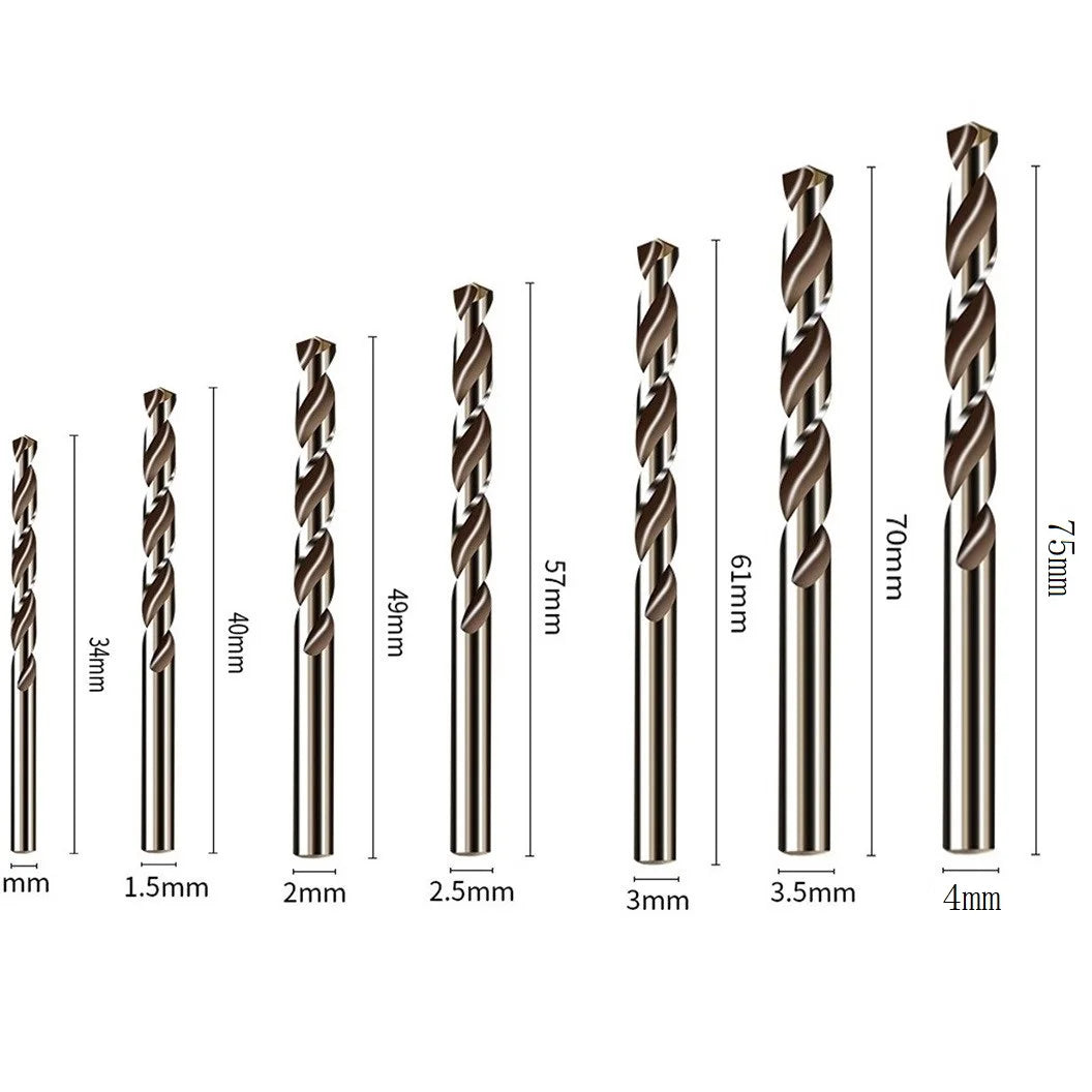 Cobalt Drill Bit Set