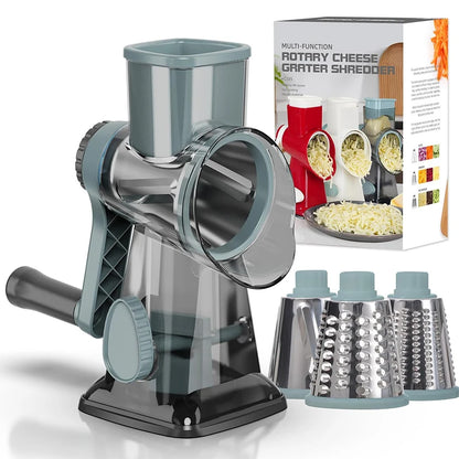 LMETJMA 3-in-1 Rotary Grater