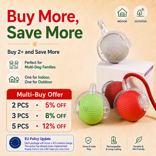 Rechargeable Interactive Dog Ball