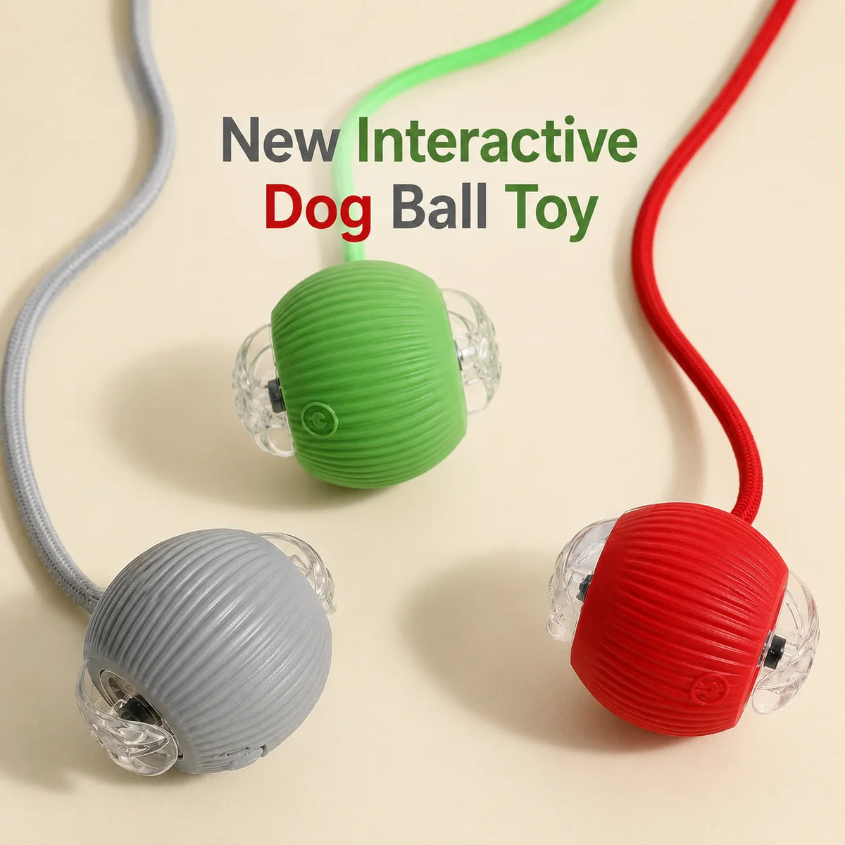Rechargeable Interactive Dog Ball
