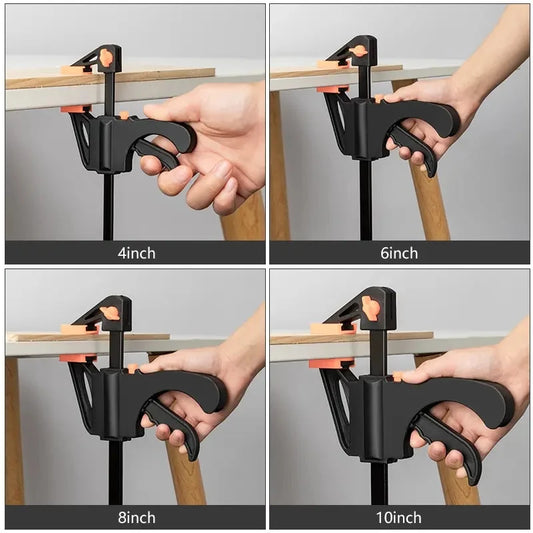 Quick-Release Woodworking Clamp Set