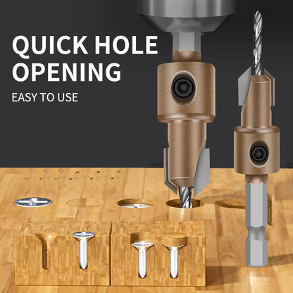 Blind Hole Step Drill Bit